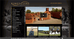 Desktop Screenshot of kingsclere.com